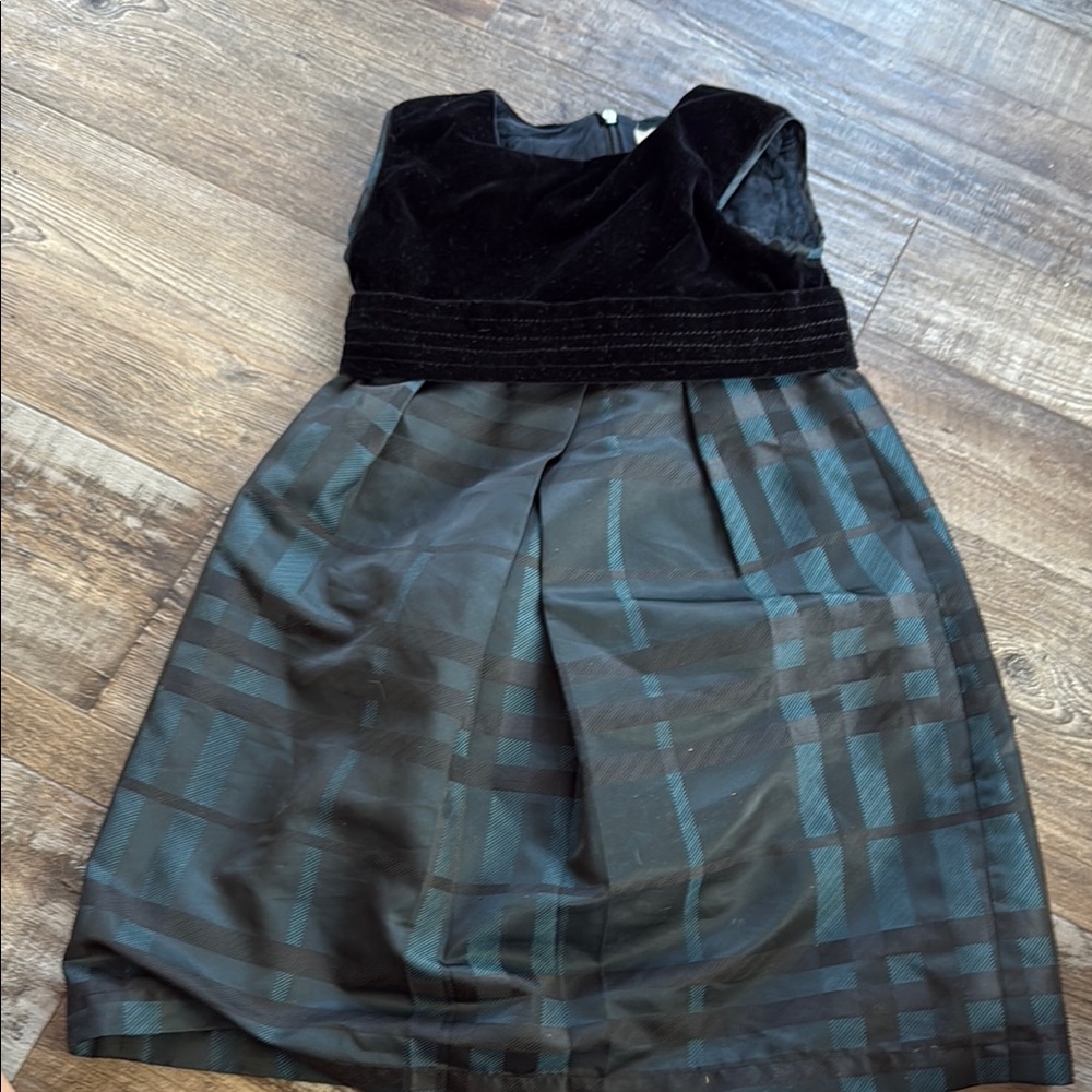 Burberry Black Velvet Dress